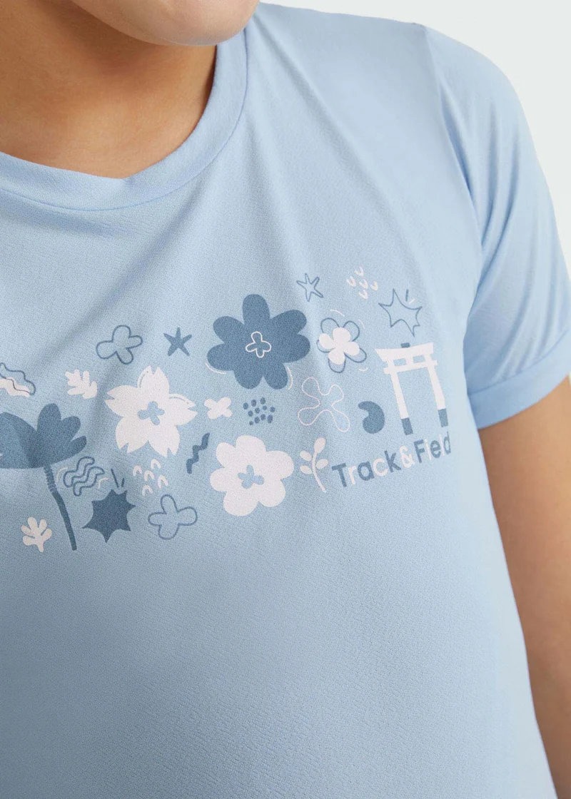 T-shirt Infantil Mulher Manga Curta Thermodry Tori