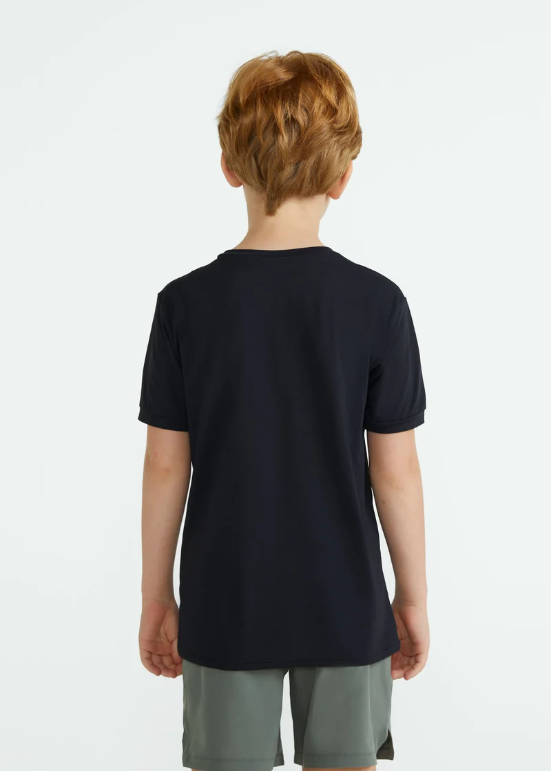 T-shirt Homem Manga Curta Thermodry Blocks Kids
