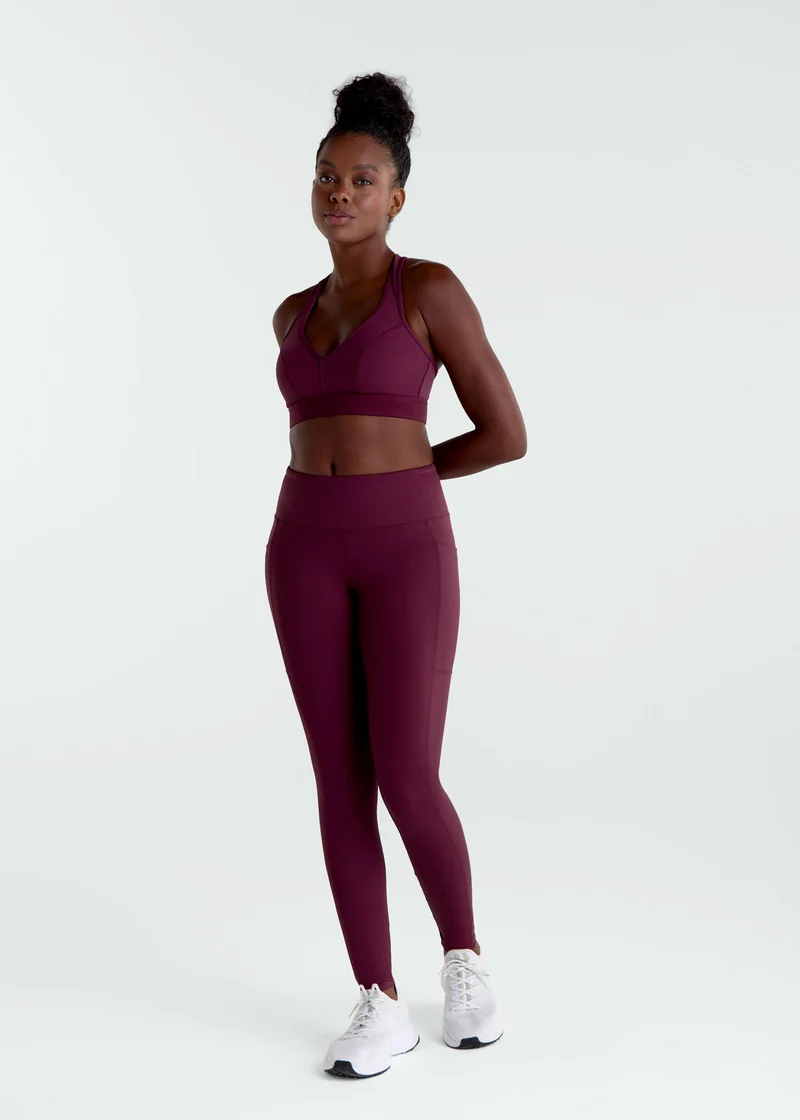 Calça Legging Mulher Bolsos