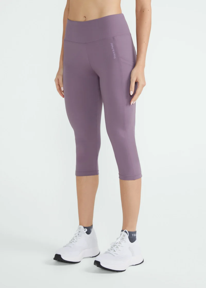 Calça Legging Mulher 3/4 Bolsos