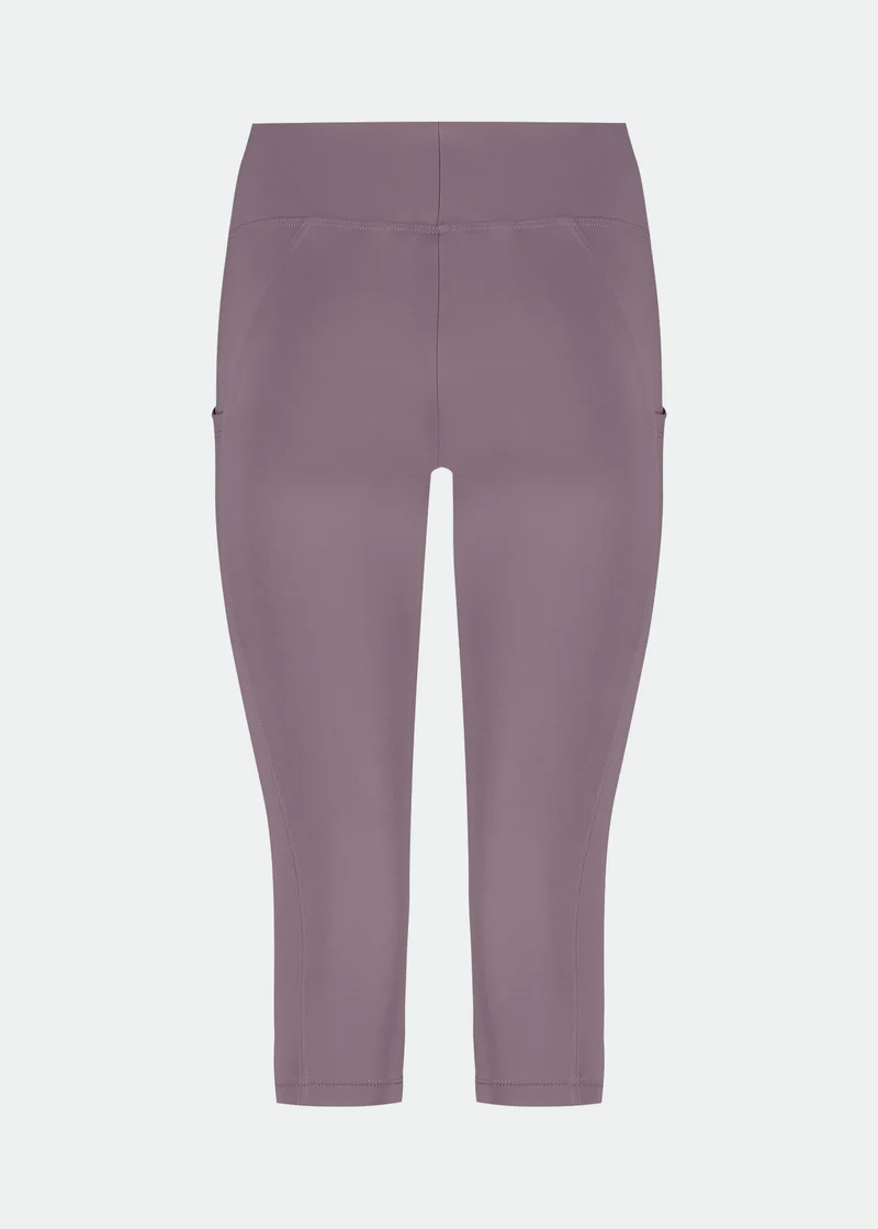 Calça Legging Mulher 3/4 Bolsos