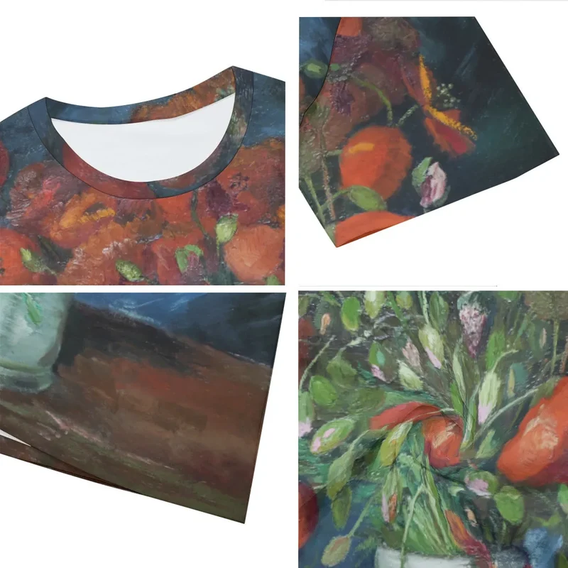 Vase with Poppies Vincent van Gogh T-Shirt