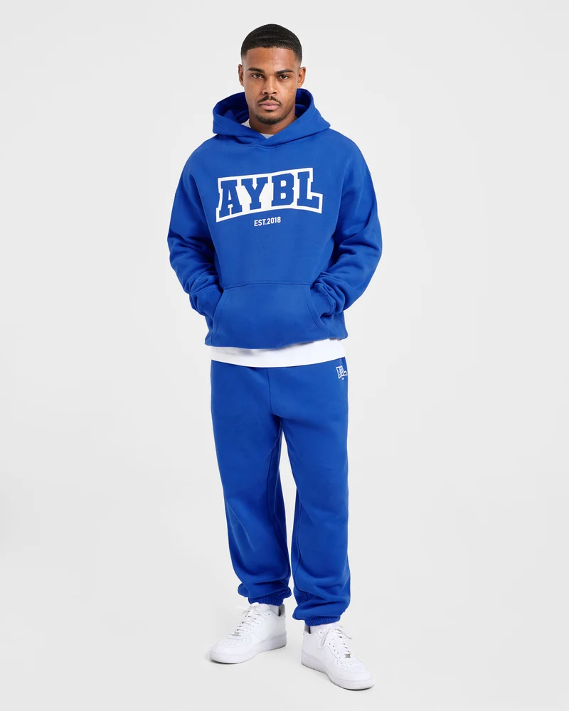 Academy Oversized Joggers - Cobalt