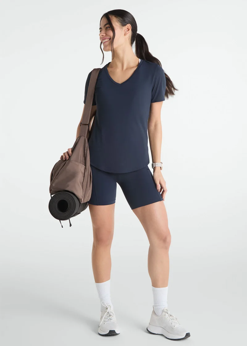 T-shirt Mulher Manga Curta Thermodry v