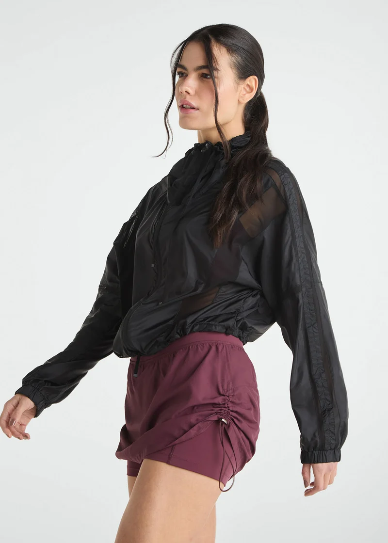 Casaco Mulher Cropped Recortada