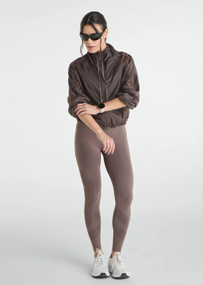 Casaco Mulher Cropped Recortada