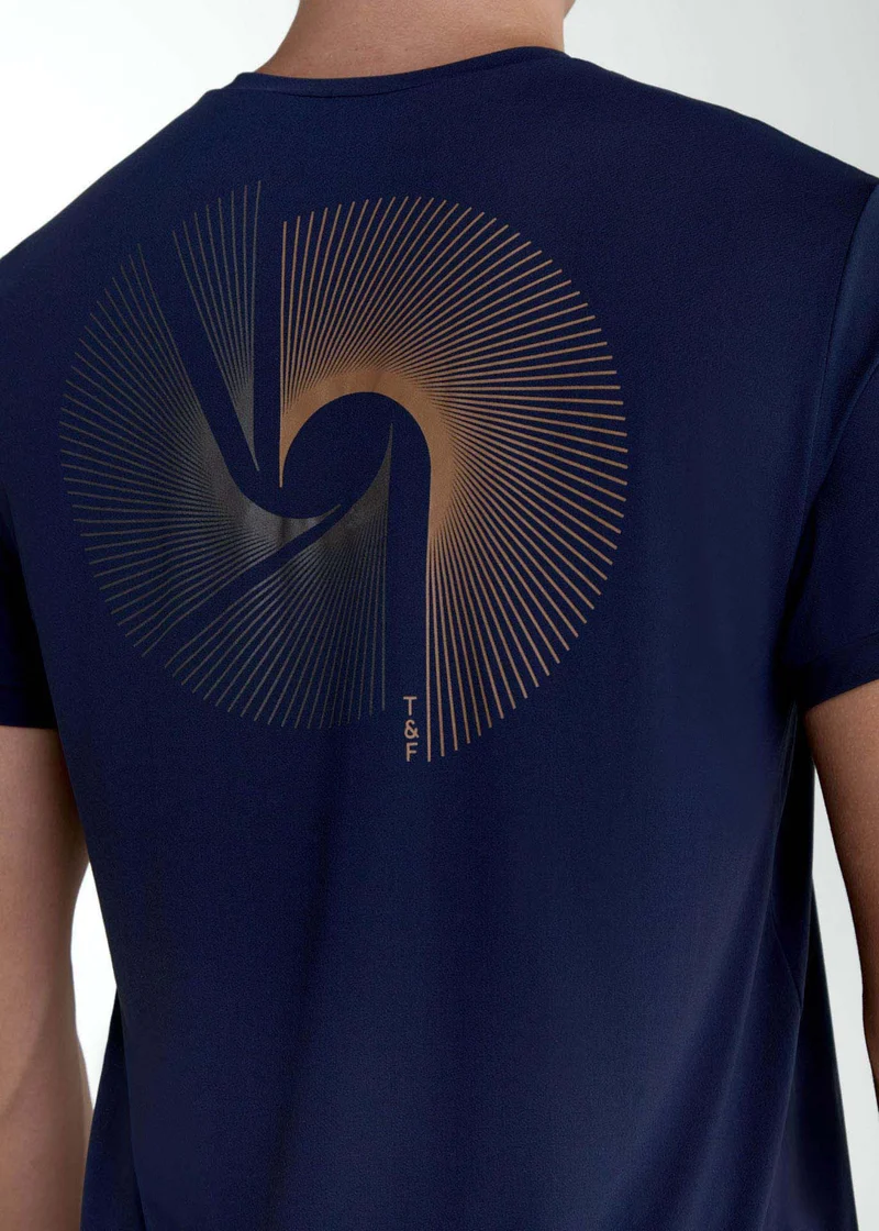 T-shirt Homem Manga Curta Thermodry Spirale