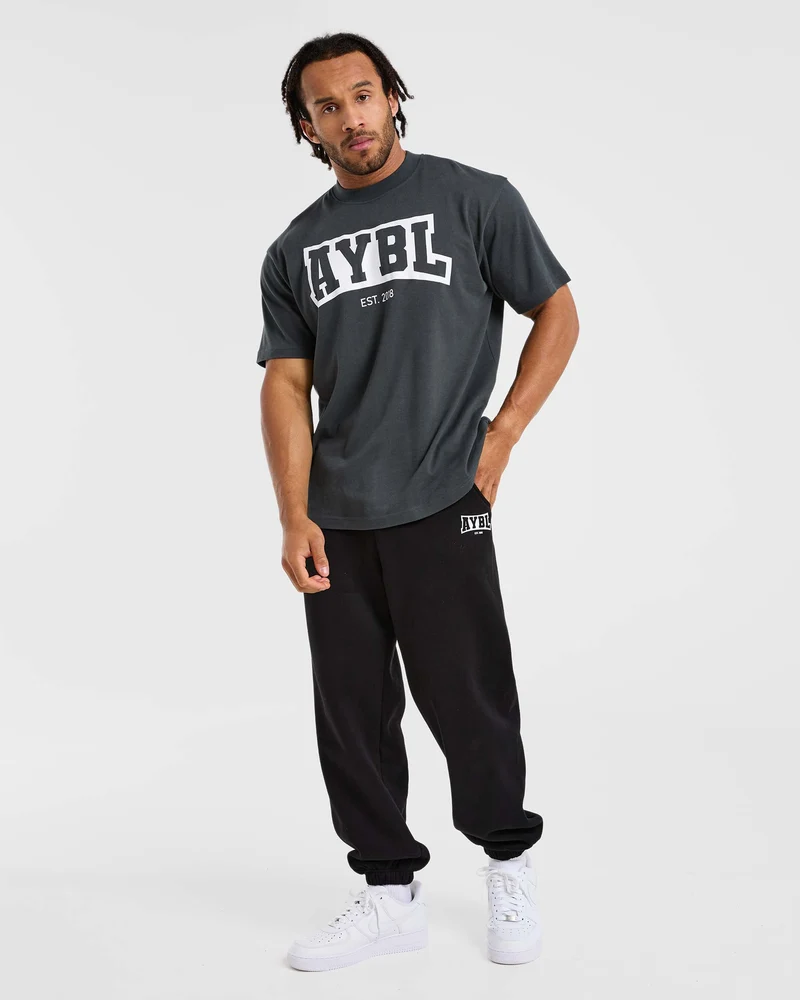 Academy Oversized Joggers - Noir