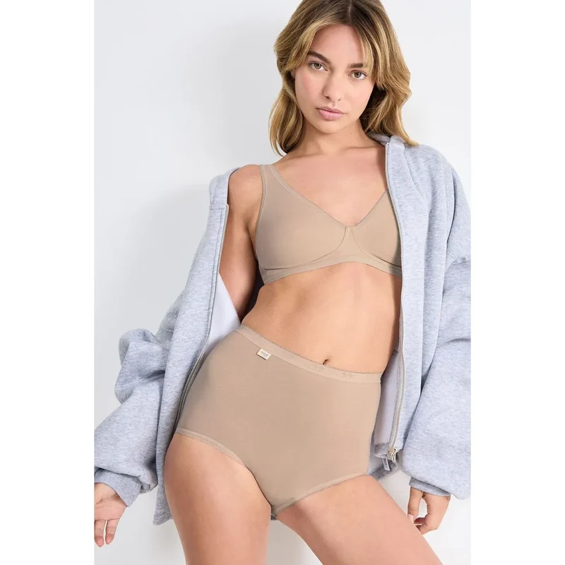 Culottes confort coton lycra ajustement parfait Sloggi tailles 36-48