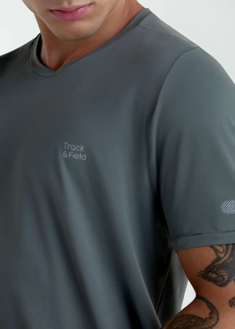 T-shirt Homem Manga Curta Sports
