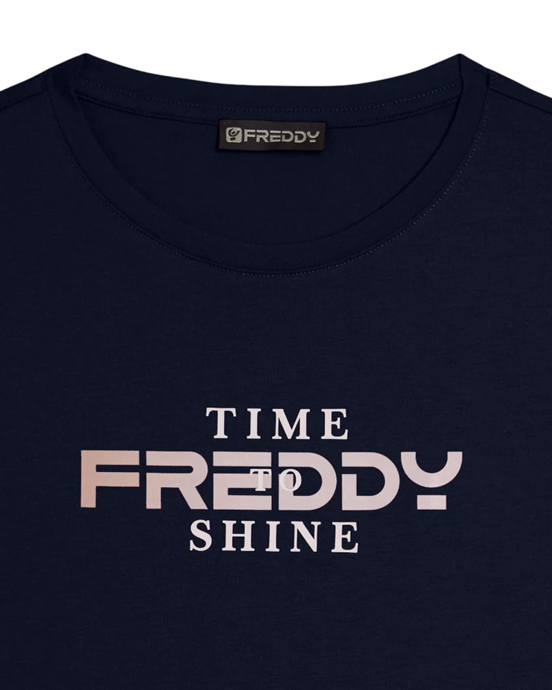 T-Shirt Time to Shine - Dark Sapphire