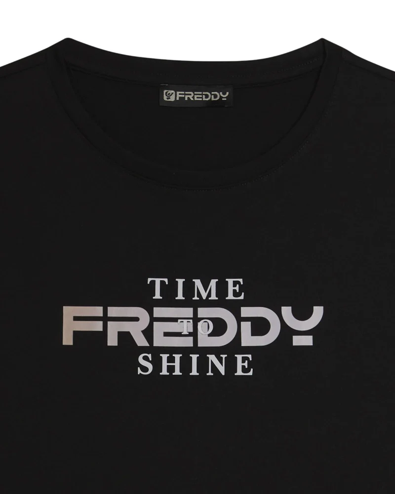 T-Shirt Time to Shine - Black