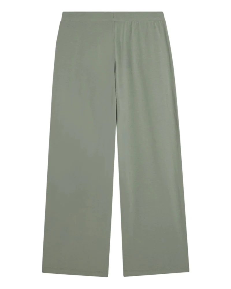 Pantaloni Cropped Wide Leg - Iceberg Green