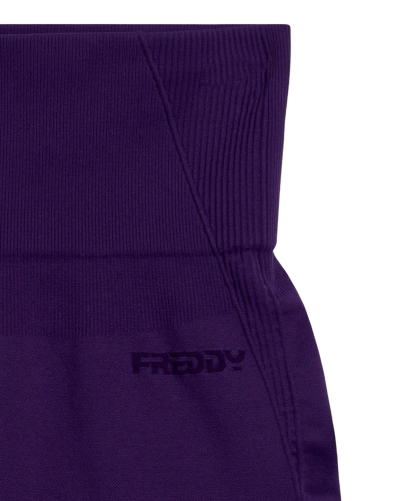 Leggings Ciclisti Seamless - Purple Acai