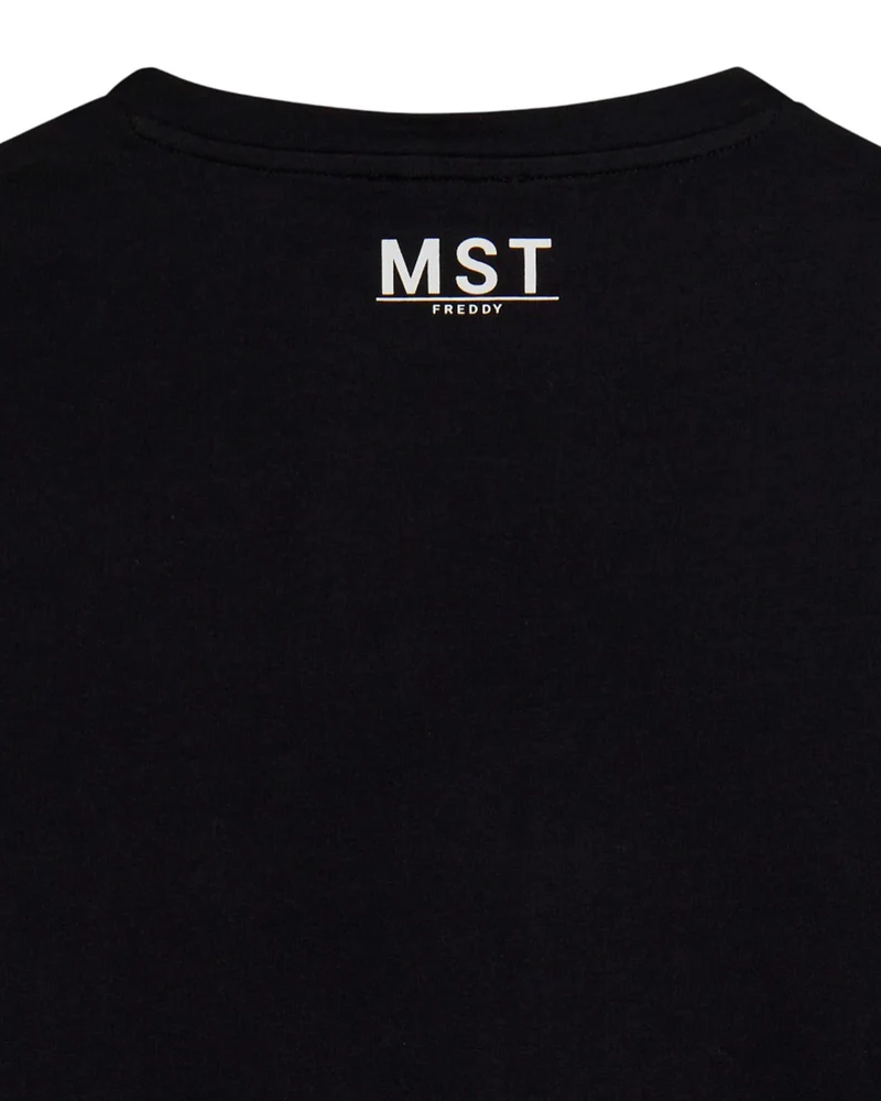Felpa Master Ft Crew Crop - Black