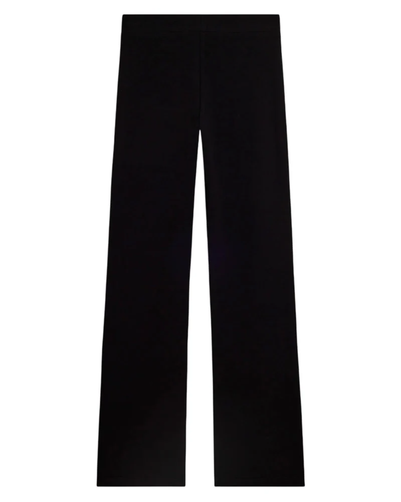 Pantaloni a Zampa Slim - Black