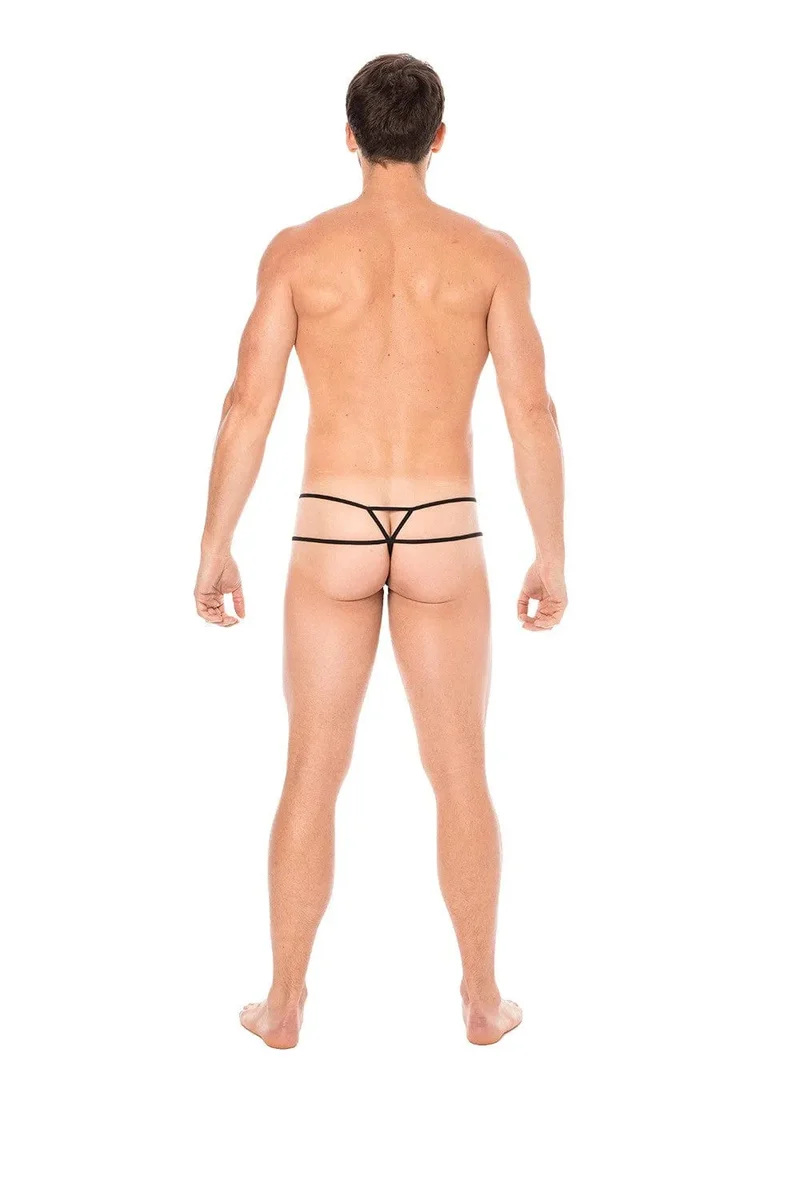 string mini violet très échancré homme poche goutte sensuel confortable extensible polyamide élasthanne collection séduction