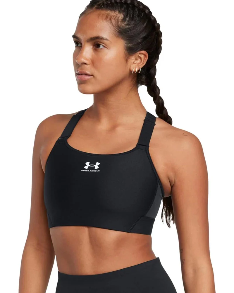 Reggiseno ad Alto Supporto Heatgear - Black