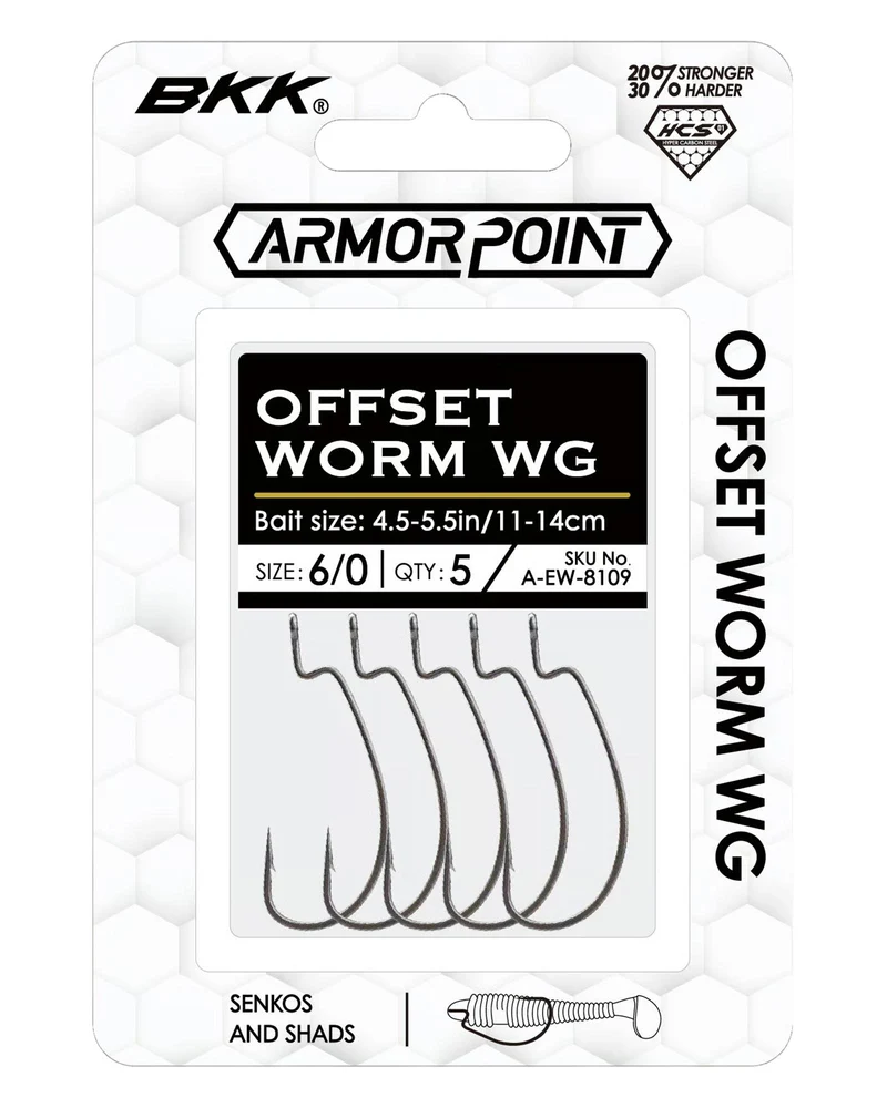 Offset Worm WG - 5/0#