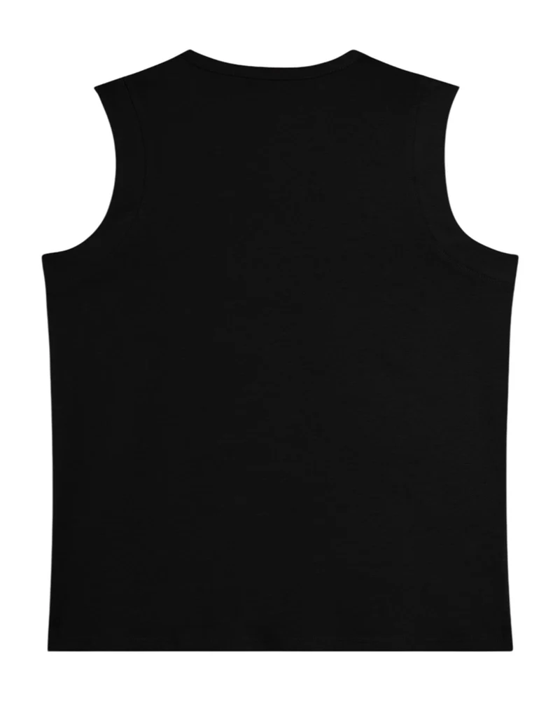Canotta ''Mood Up'' con Logo - Black