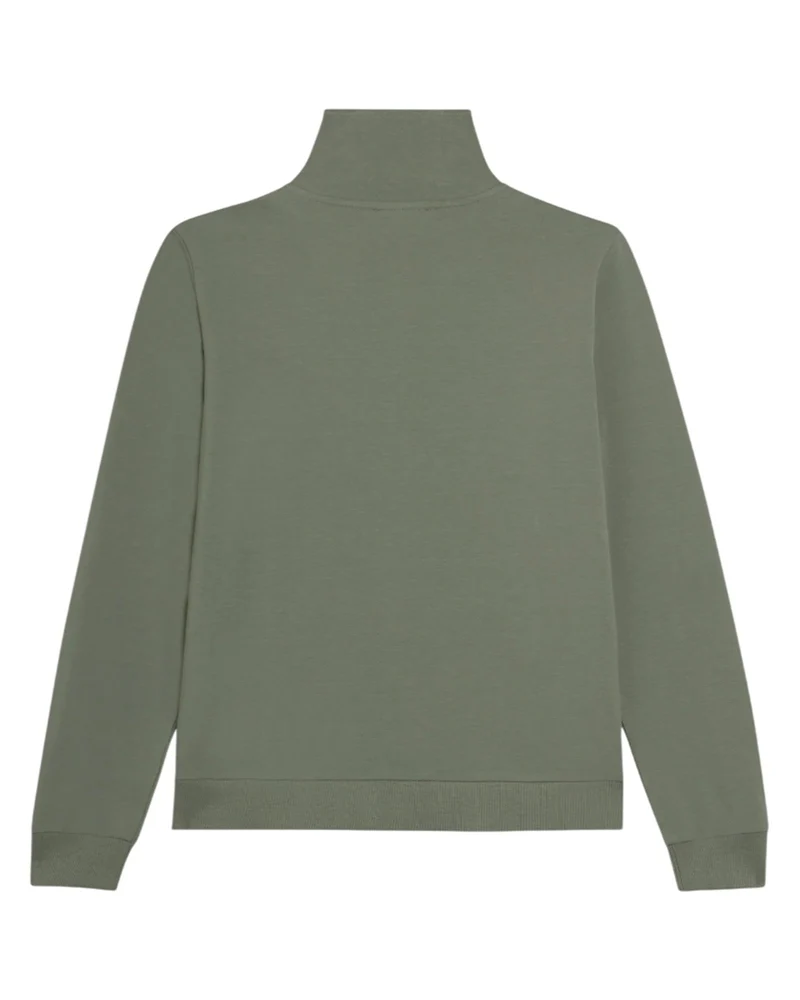 Felpa con Zip e Collo Alto - Iceberg Green