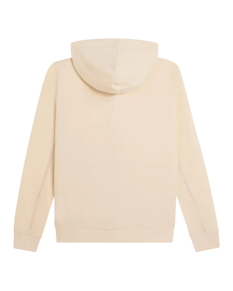 Felpa con Cappuccio e Zip - Whitecup Gray