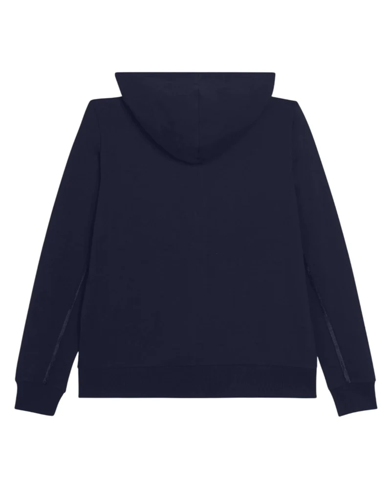 Felpa con Cappuccio e Zip - Dark Sapphire
