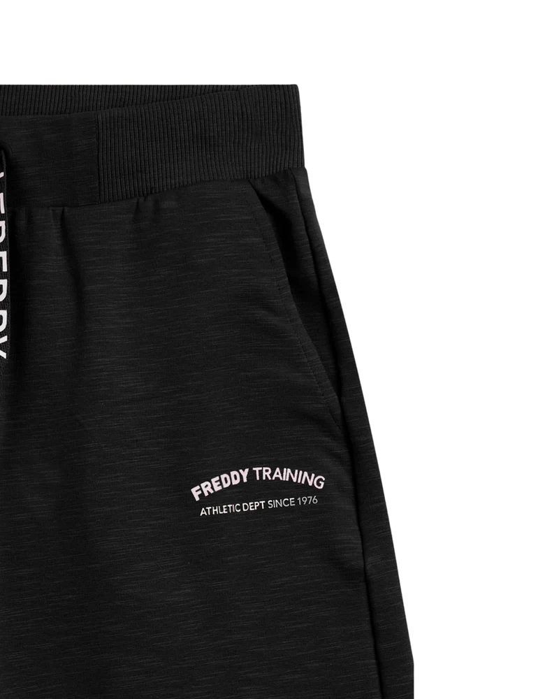 Pantaloni Corti Flamed - Black