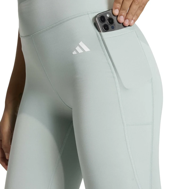 Optimé Essentials Stash Pocket Leggings - Azzurro