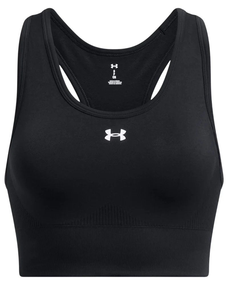Reggiseno sportivo Vanish Seamless Mid - Black / White Taglia S