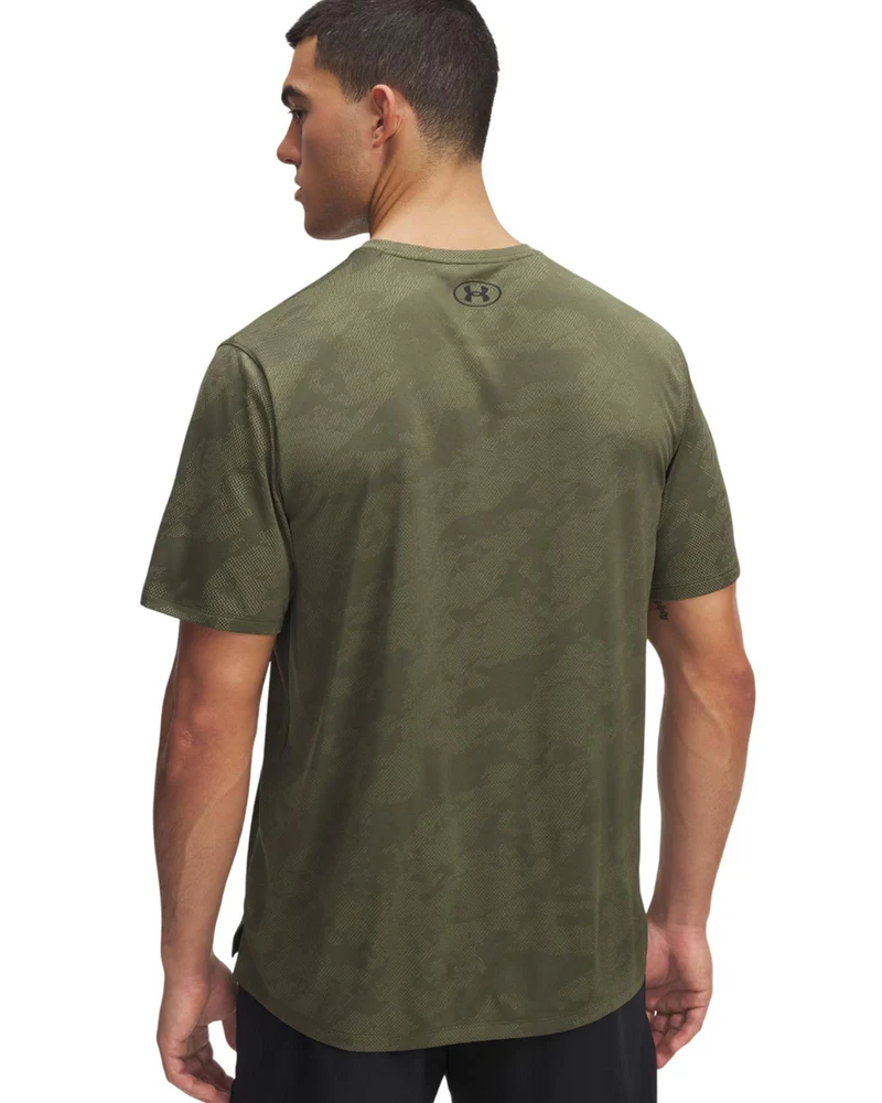 Maglietta Tech Vent Jacquard - Marine OD Green / Black