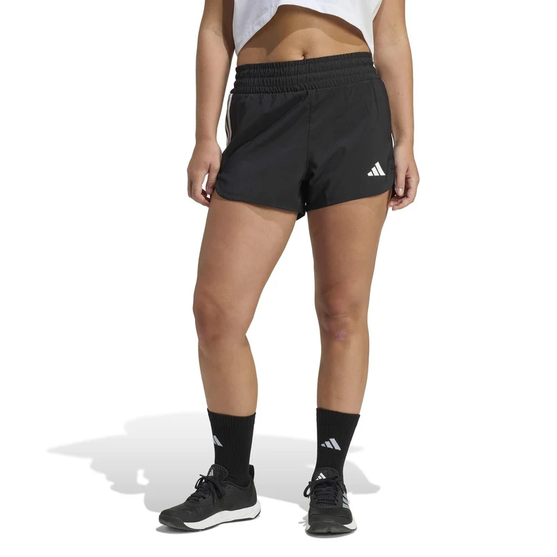 Short Da Allenamento Pacer In Tessuto a Vita Alta - Black