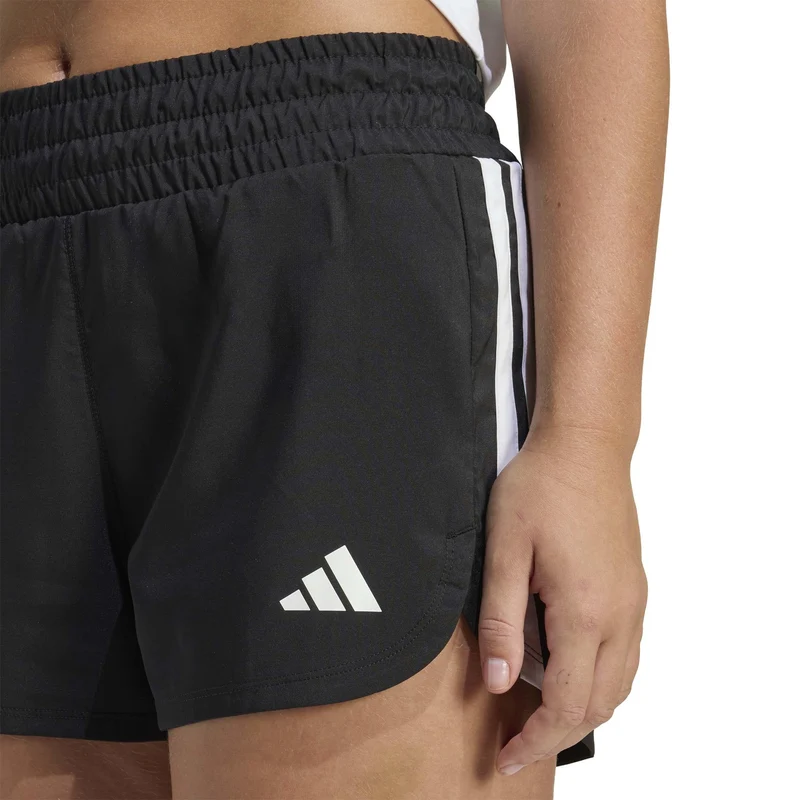 Short Da Allenamento Pacer In Tessuto a Vita Alta - Black