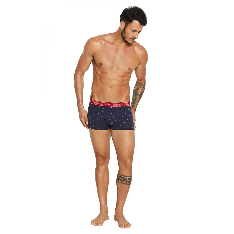 boxer homme confort coton elasthanne stretch taille élastique logo ceinture noire inscription blanche style nautique ajusté respirant durable quotidien discret