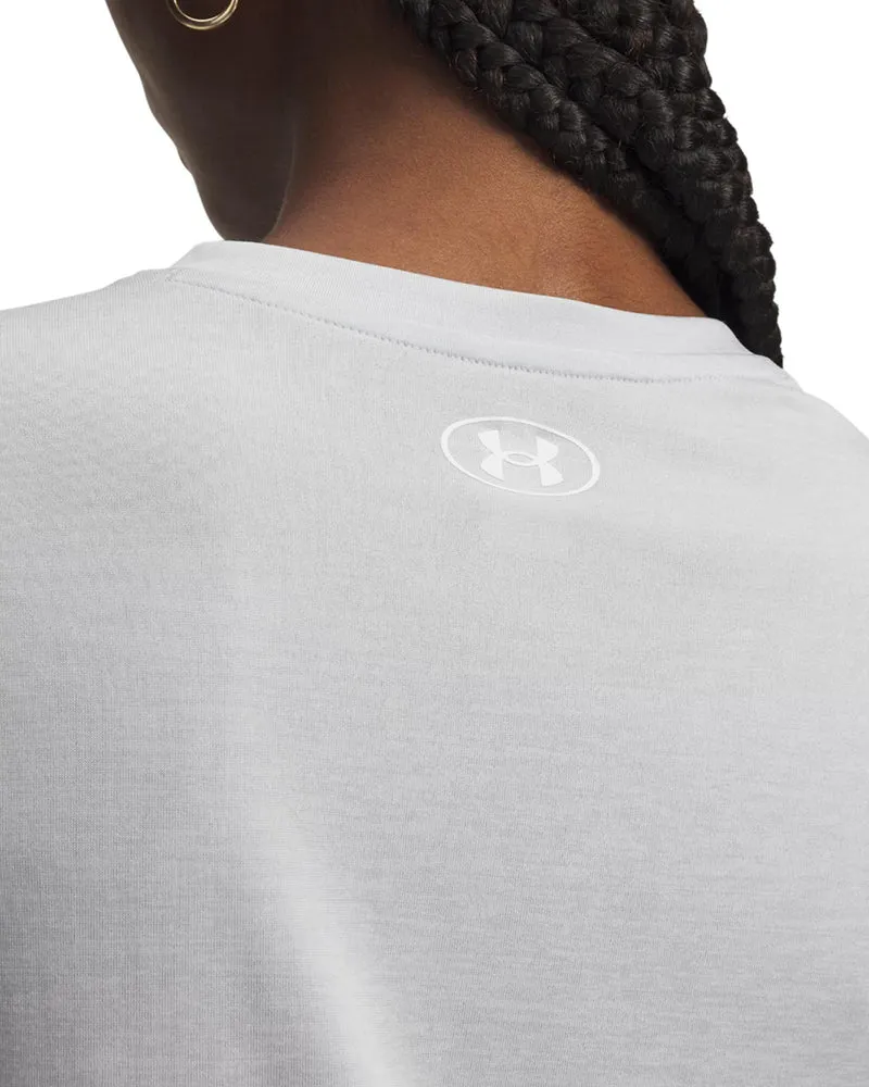 Maglietta V- Neck Tech Twist - Halo Gray / White Taglia S/XS
