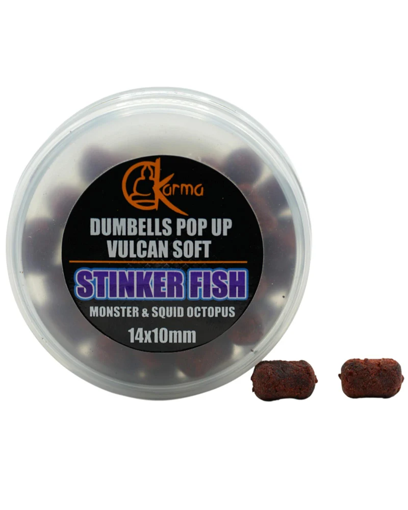 Vulcan Soft Dumbells Pop Up - Stinker Fish / 10x14mm 25g