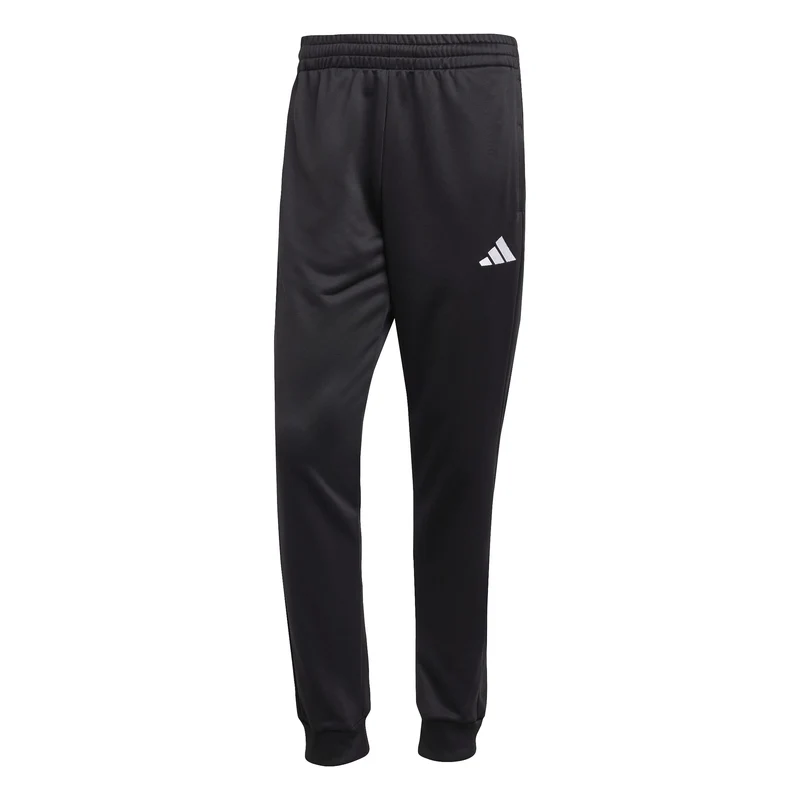 Tuta In French Terry Con Le Tre Strisce - Black