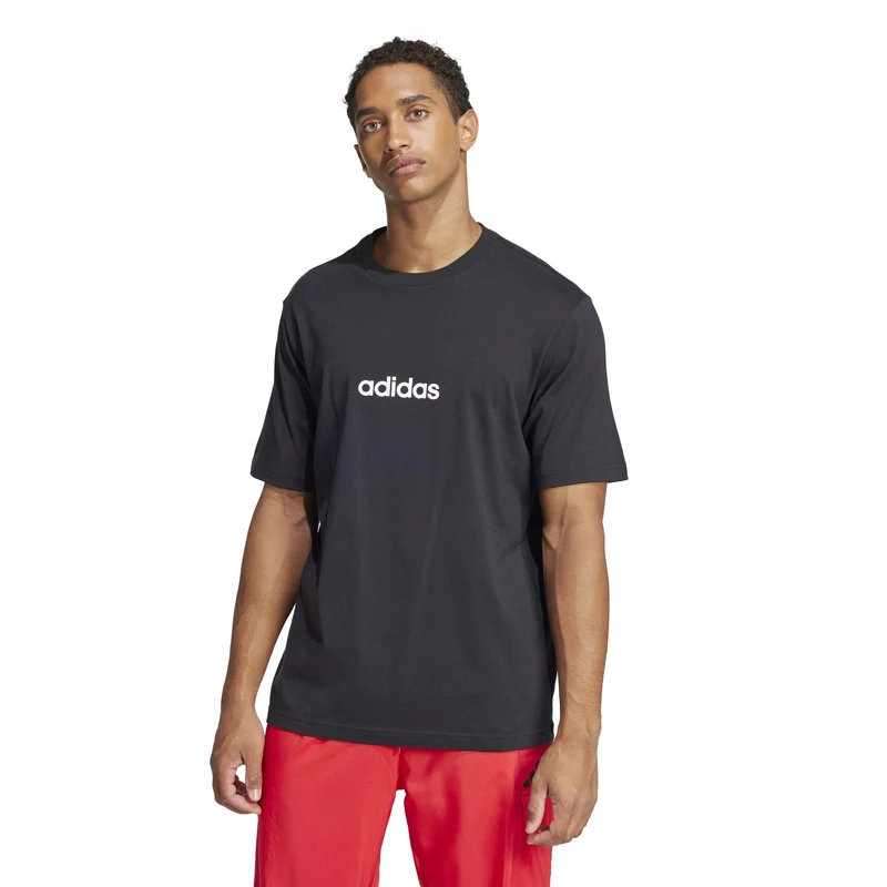 T-shirt Essentials Linear Single Jersey - Black