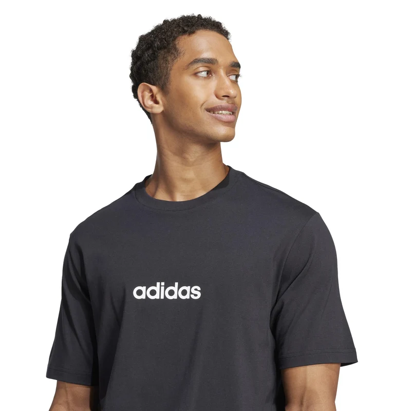 T-shirt Essentials Linear Single Jersey - Black