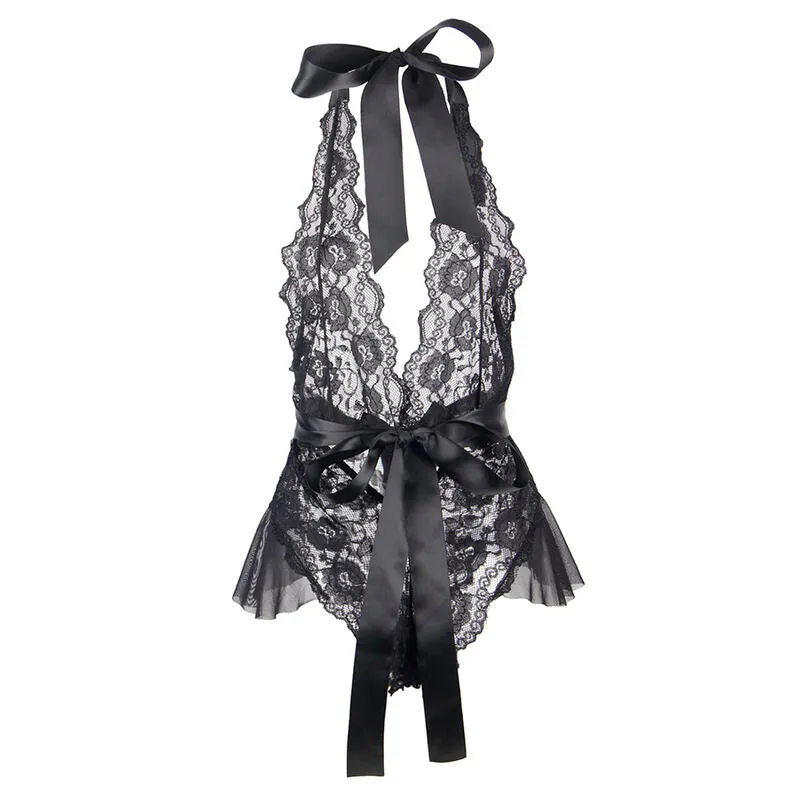 body noir volants Subblime sexy grande taille extensible ajusté amincissant soutien confort élégant sophistiqué féminin sensuel américain