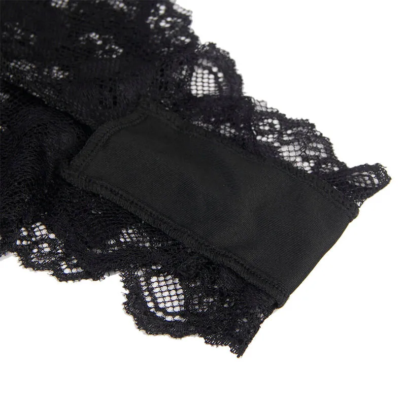 body noir volants Subblime sexy grande taille extensible ajusté amincissant soutien confort élégant sophistiqué féminin sensuel américain