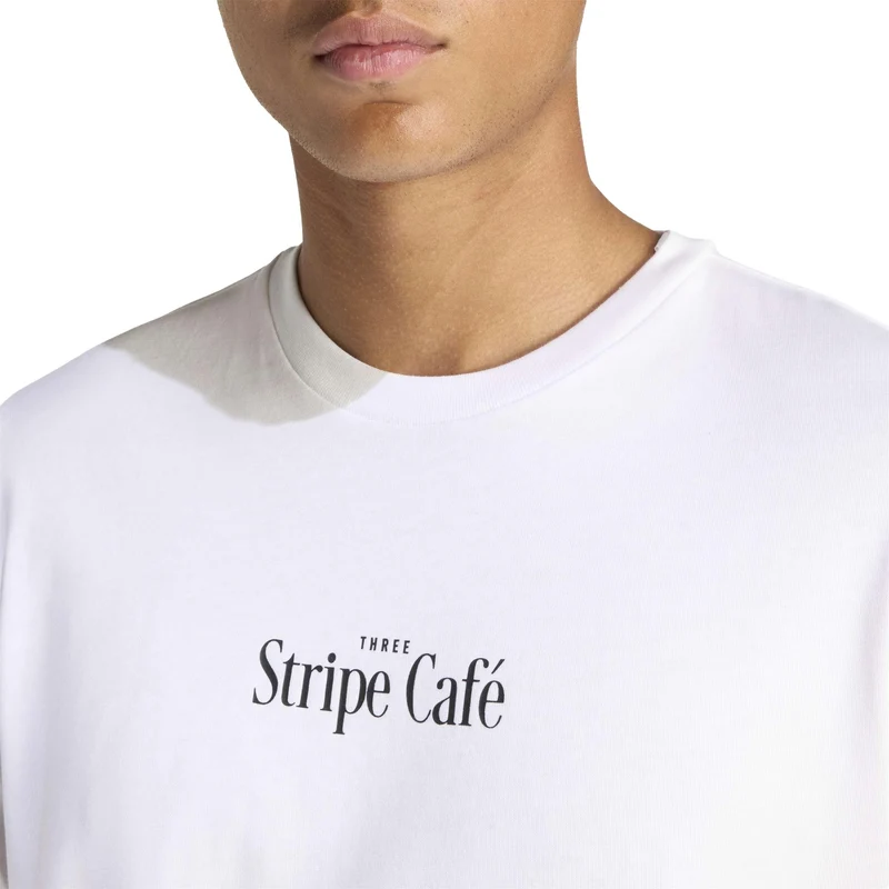 Grafica T-Shirt Coffee Cafe Donut Box - White