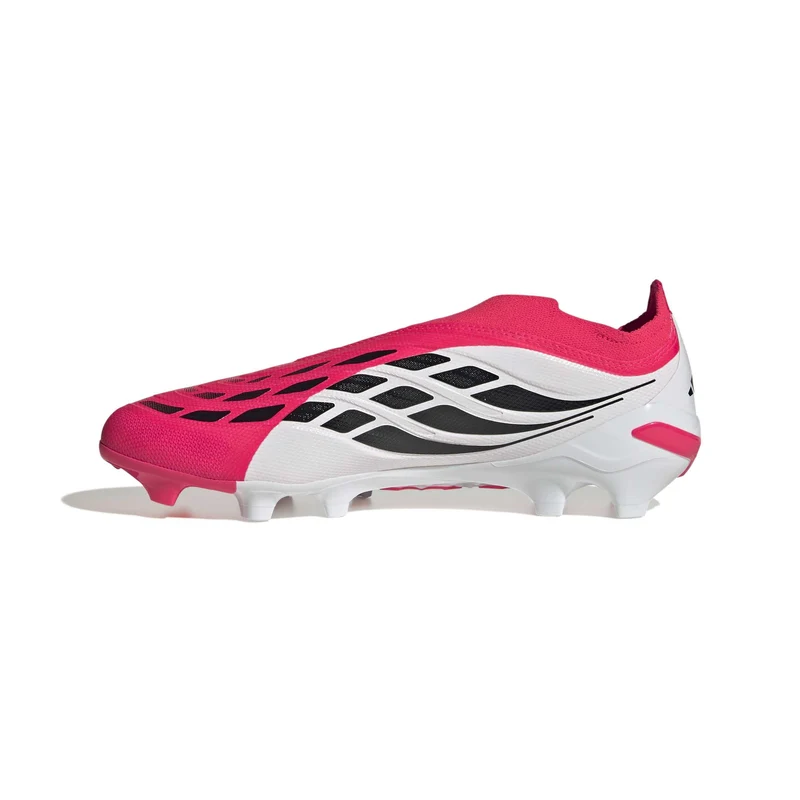 Scarpe da calcio PREDATOR LEAGUE Laceless FG - Lucid Red