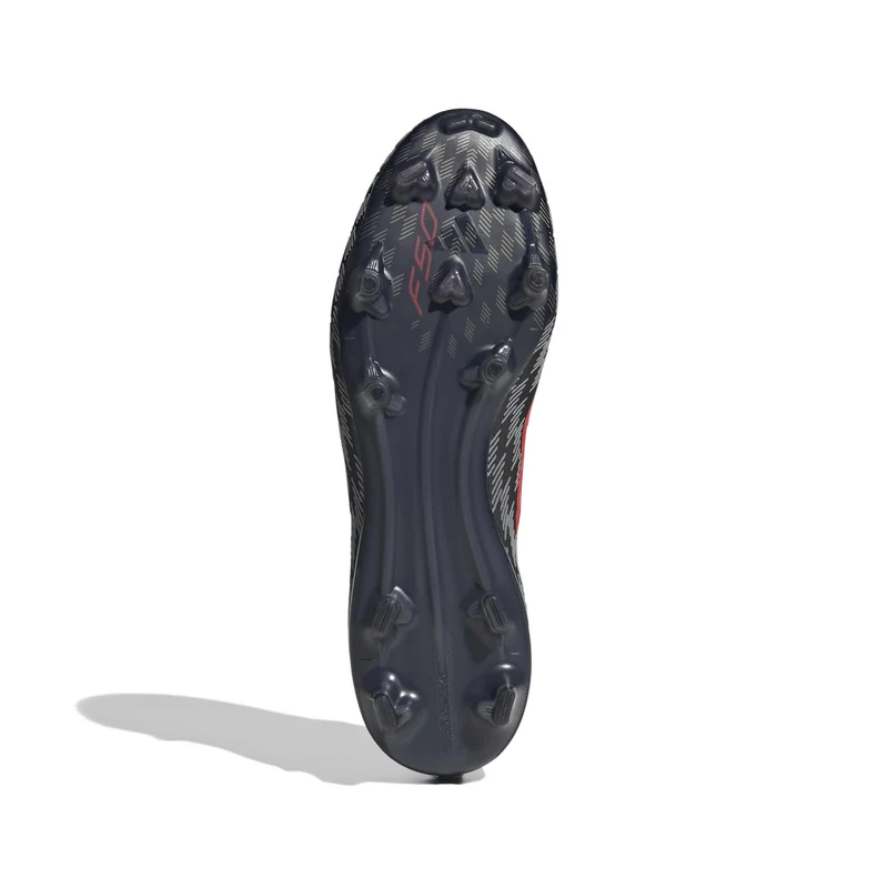 Scarpe da calcio F50 PRO per terreni compatti - Core Black / Lucid Red