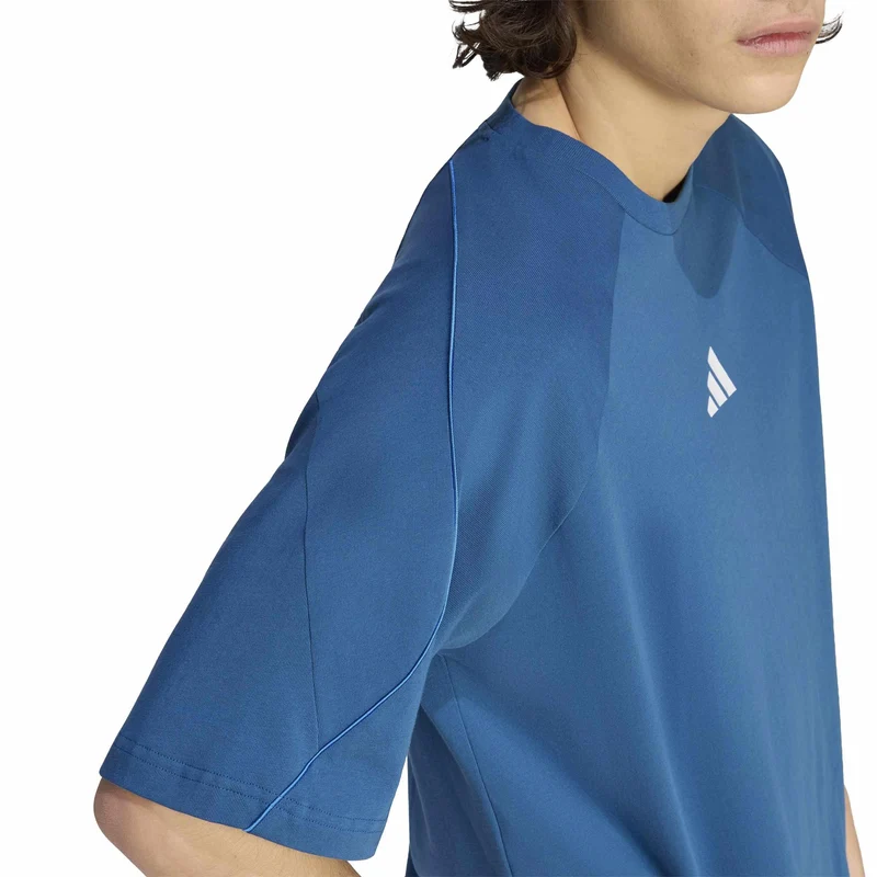 Stadium T-Shirt - Dusky Petrol / Ray Blue / White