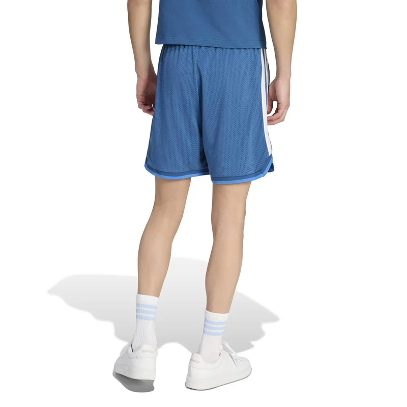 Short Stadium Mesh - Dusky Petrol / Ray Blue / White