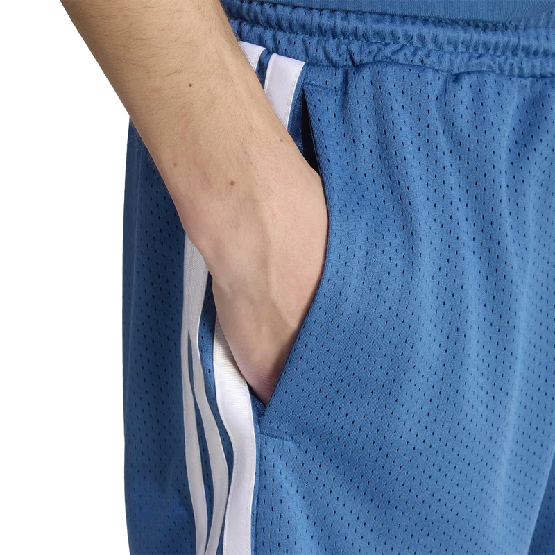 Short Stadium Mesh - Dusky Petrol / Ray Blue / White
