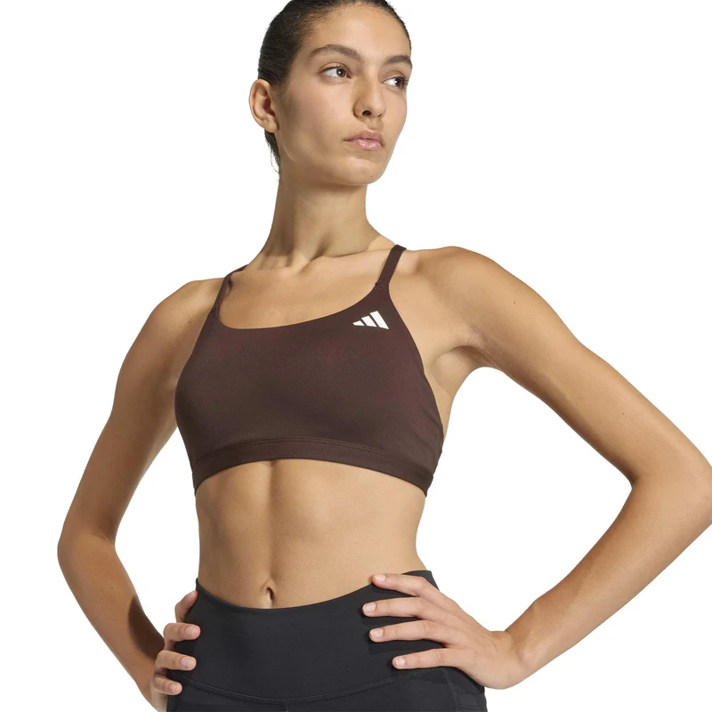 Reggiseno Sportivo Optime Essentials Workout Supporto Leggero - Aurora Coffee
