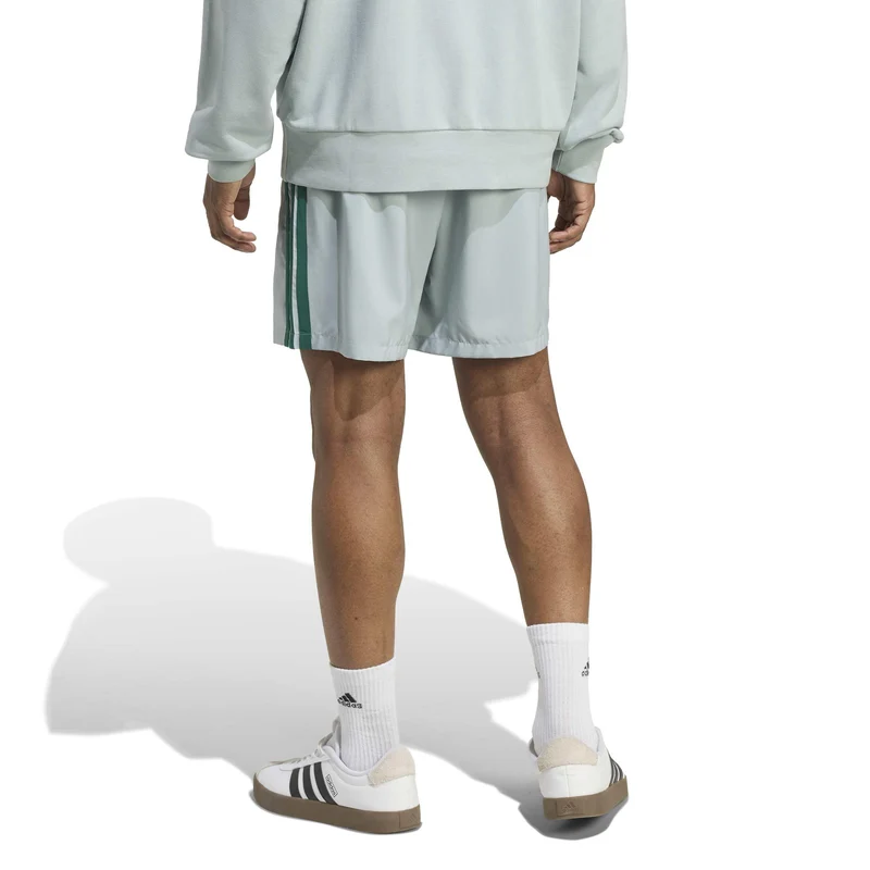 Short Essentials 3-Stripes Chelsea - White / Green