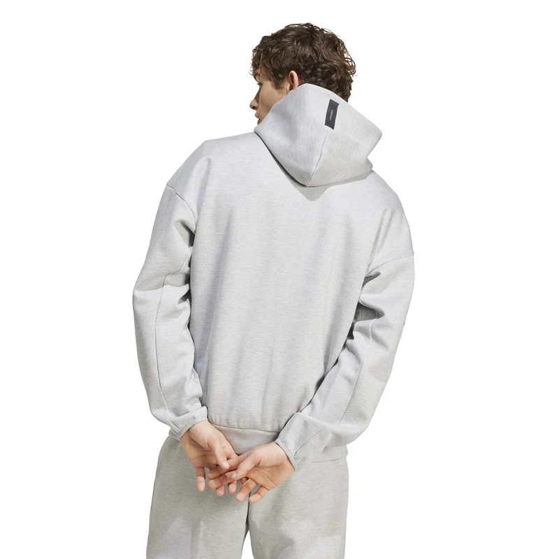 Track jacket New Z.N.E. Full-Zip Hooded - Medium Grey Heather